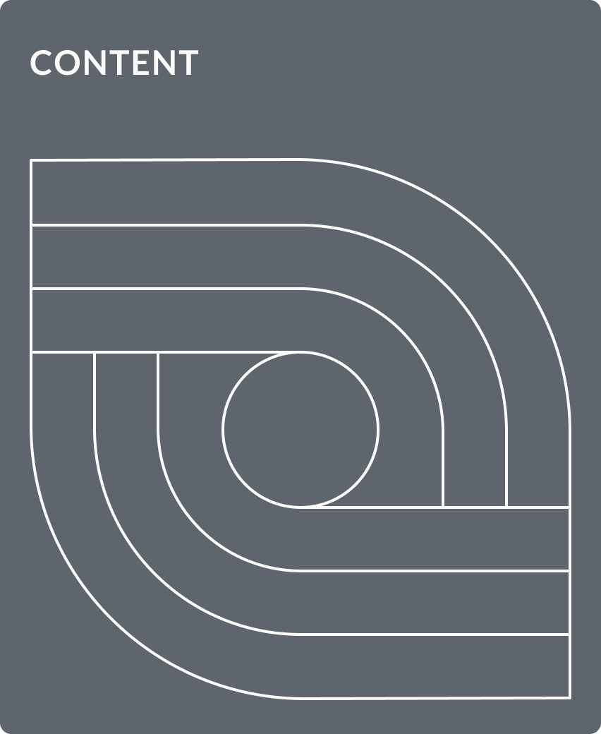 Content case study tile hover