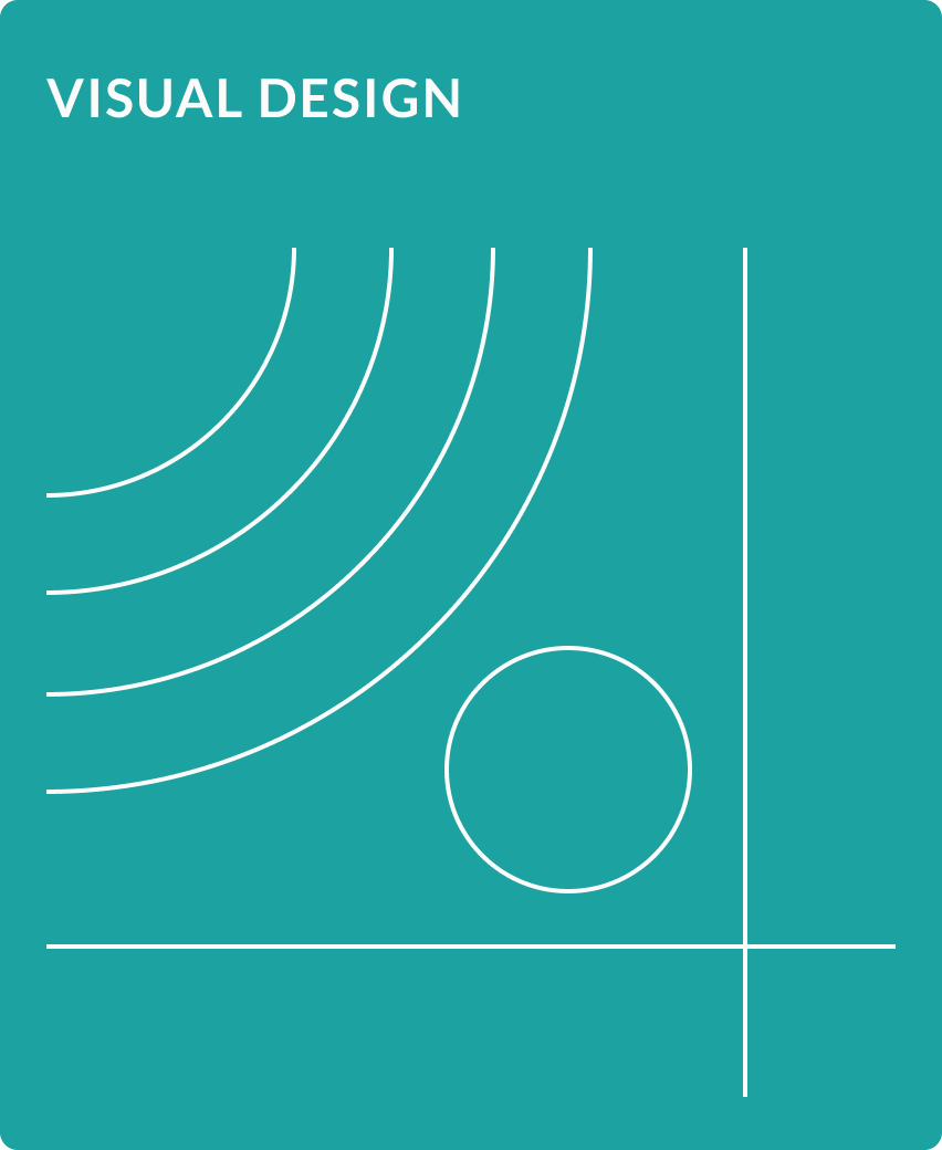 Visual Design case study tile