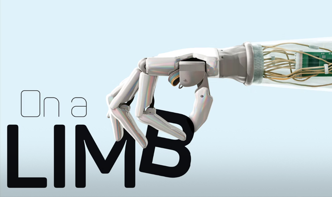 3d model of a robotic prosthetic arm